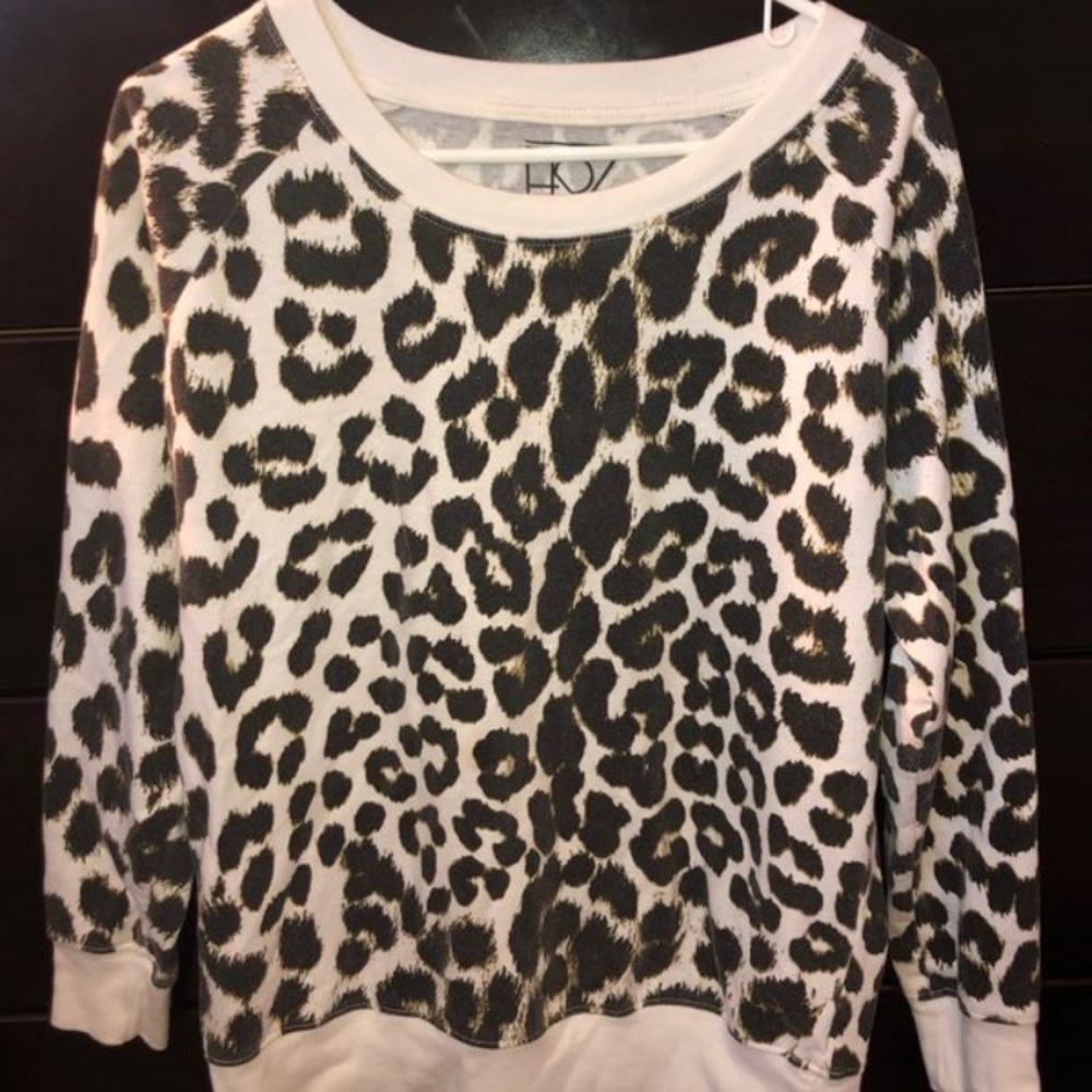 Cheetah Print Sweater